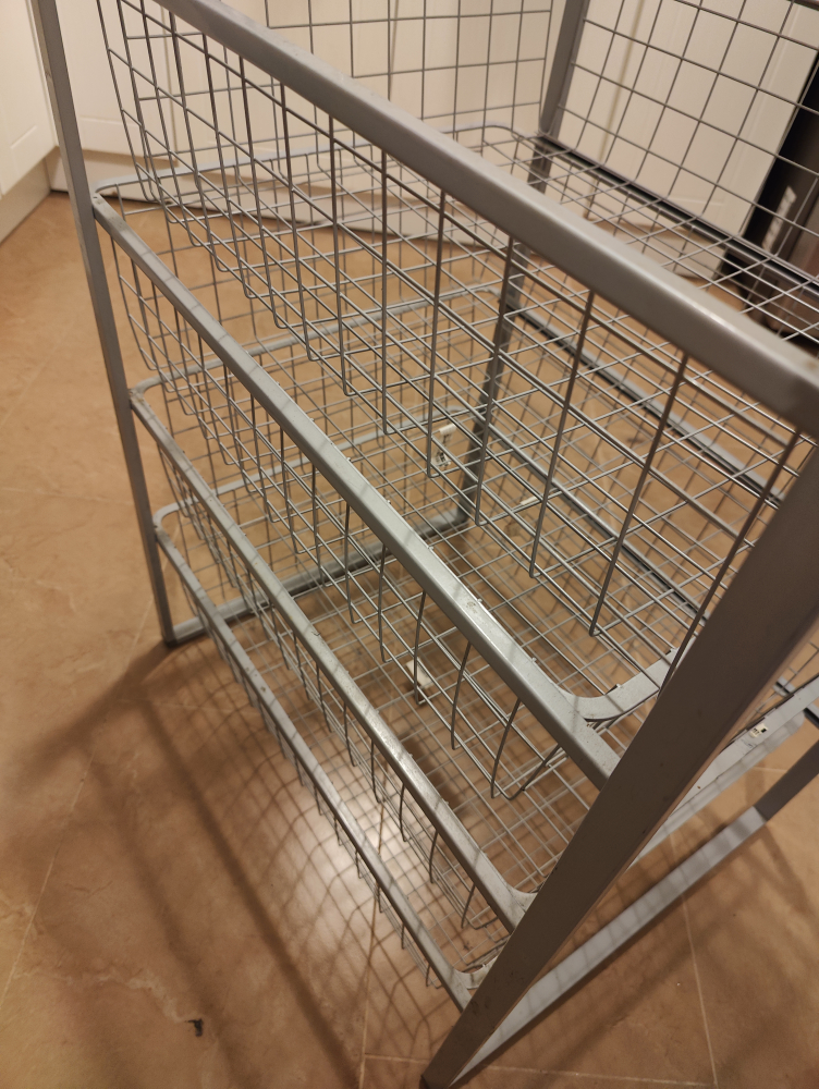 Wire Storage Shelf Ikea Antonius Basket thumbnail