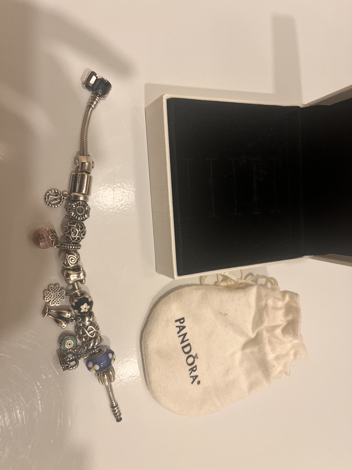 Pandora bracelet with charms - photo 2