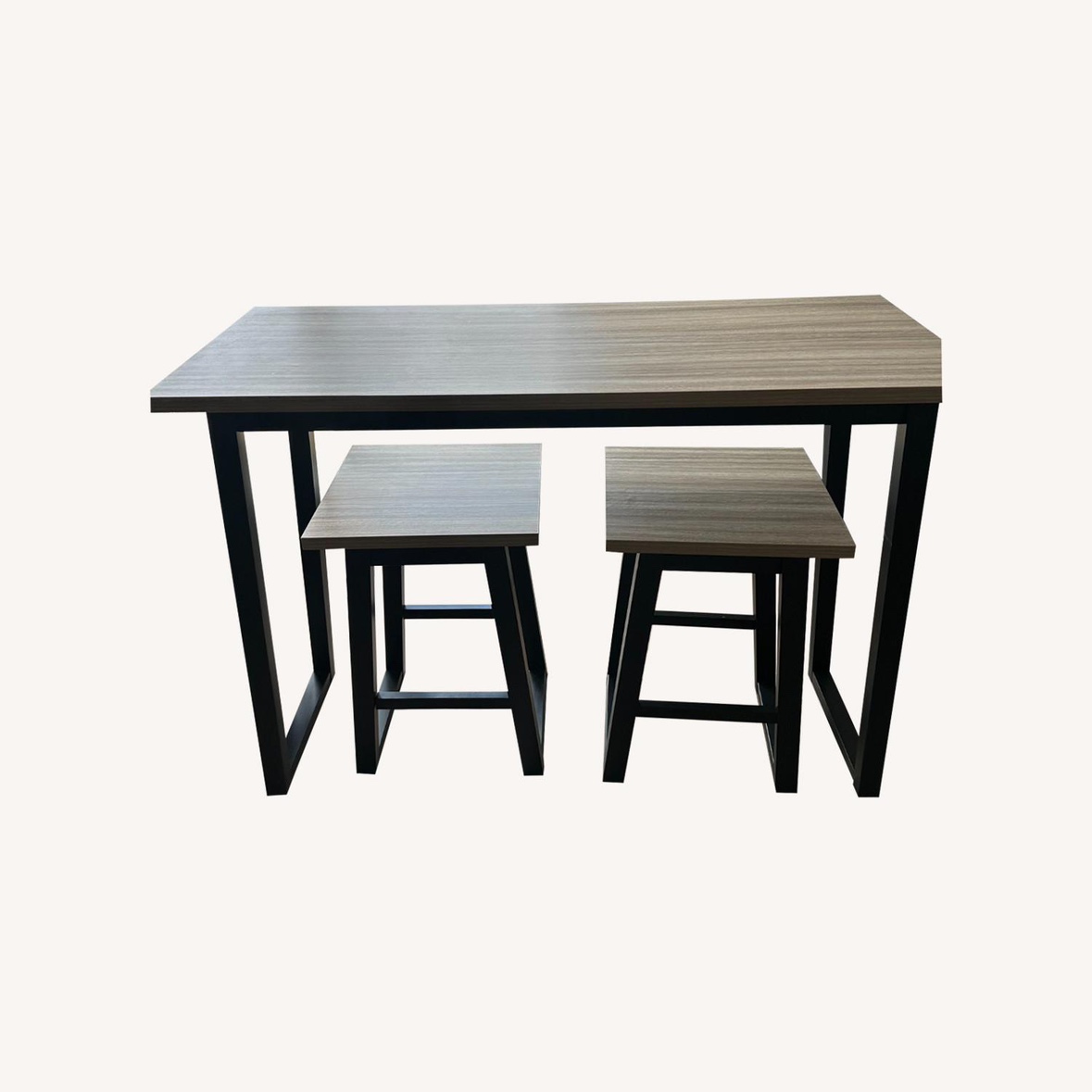 3 piece counter and stool set