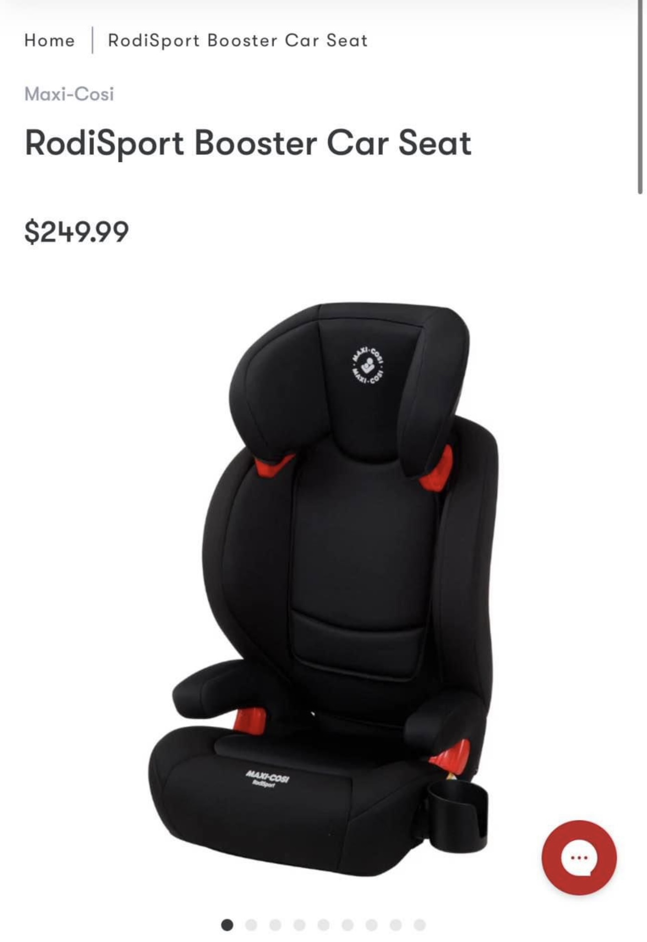 Maxi-Cosi RodiSport Booster Car Seat thumbnail