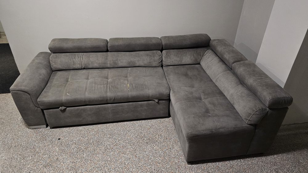 Grey L Shaped Couch