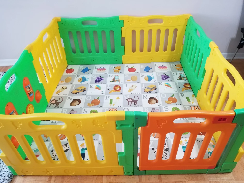 Baby Diego Playpen w 2 extra panels! thumbnail