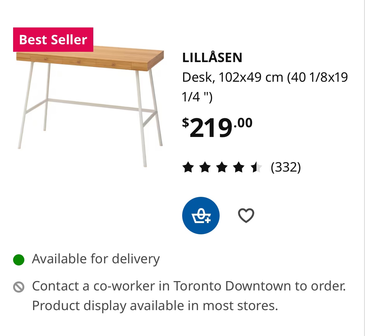 Ikea desk - photo 5