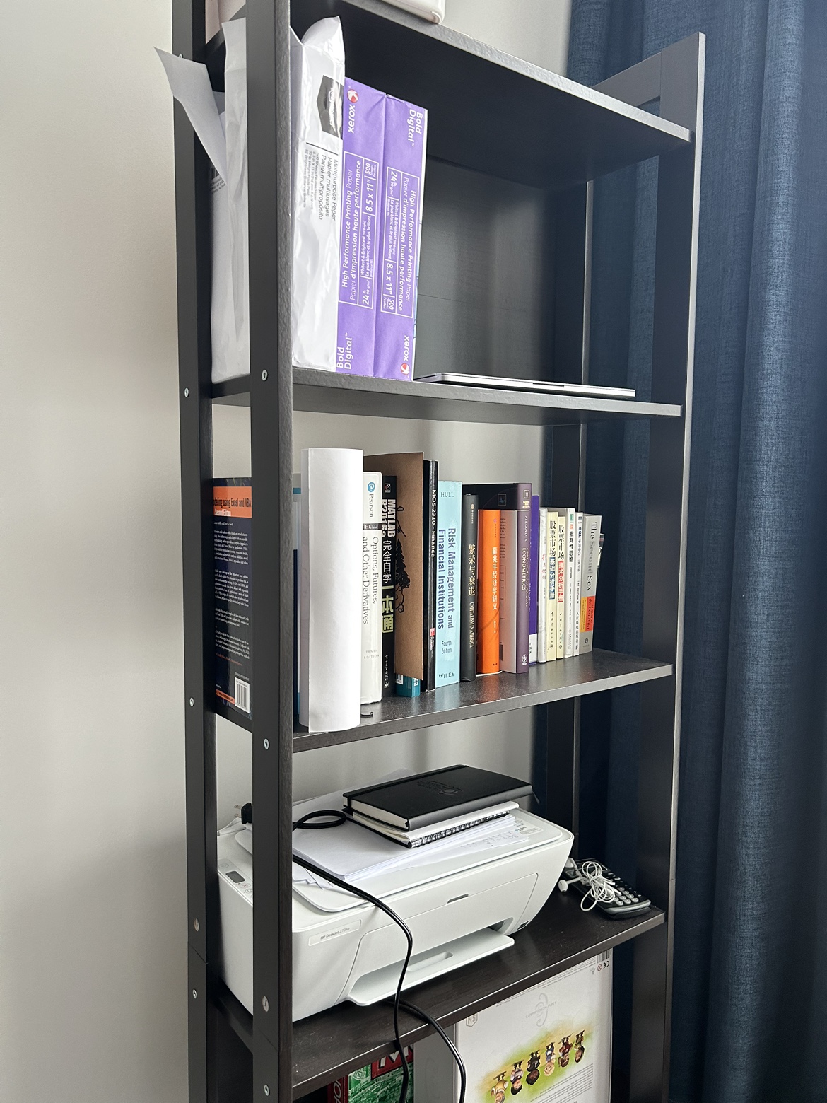 IKEA Black/Brown Bookshelf - photo 2