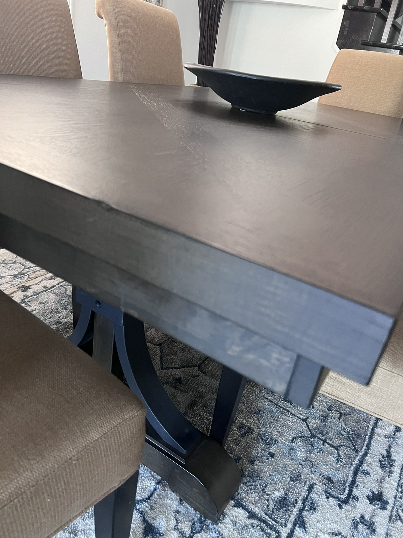 Modern Farmhouse extendable table seats 10! image indicator(3)