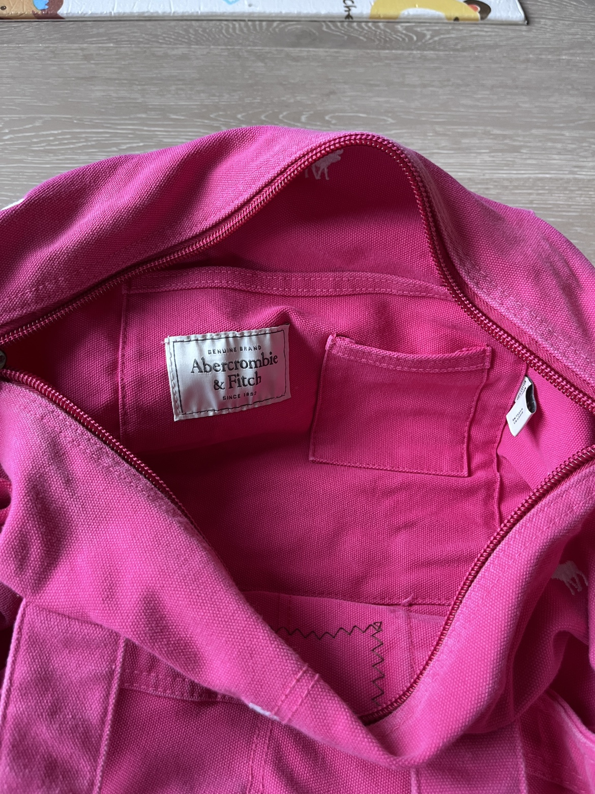 Pink Abercrombie & Fitch Travel Bag - photo 3