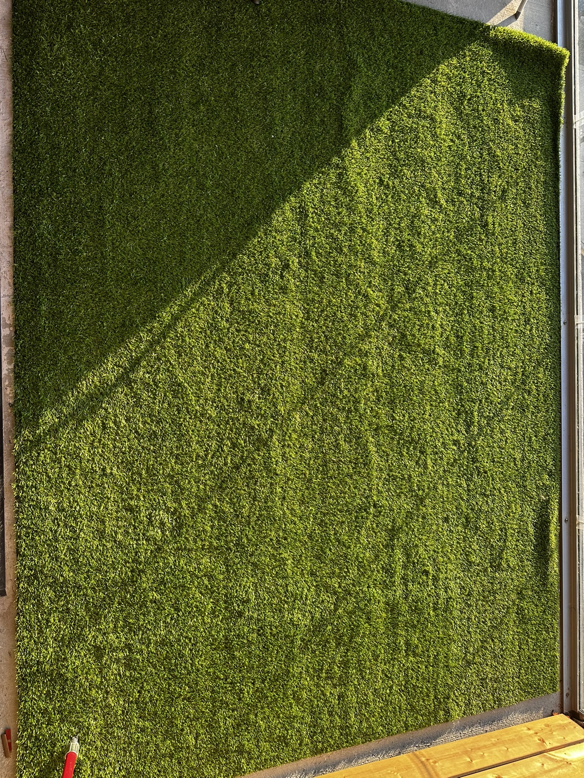 Faux grass