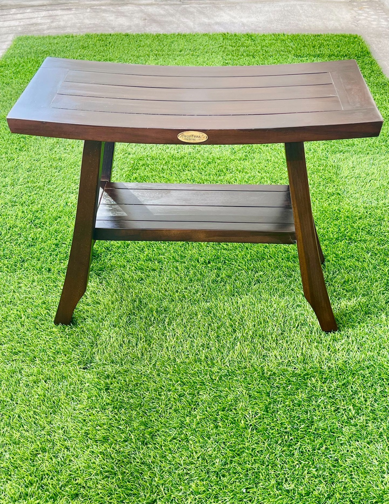 DecoTeak® Satori® Teak Wood Chair / Bench in Woodland Brown