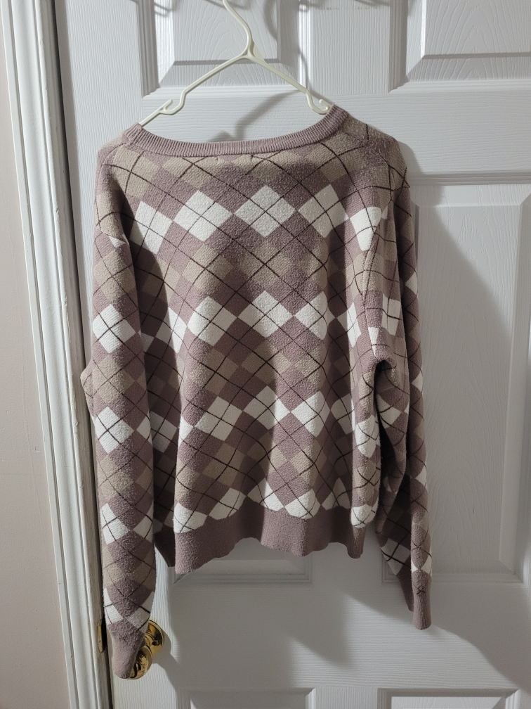 Ardene Plaid Sweater image indicator(2)