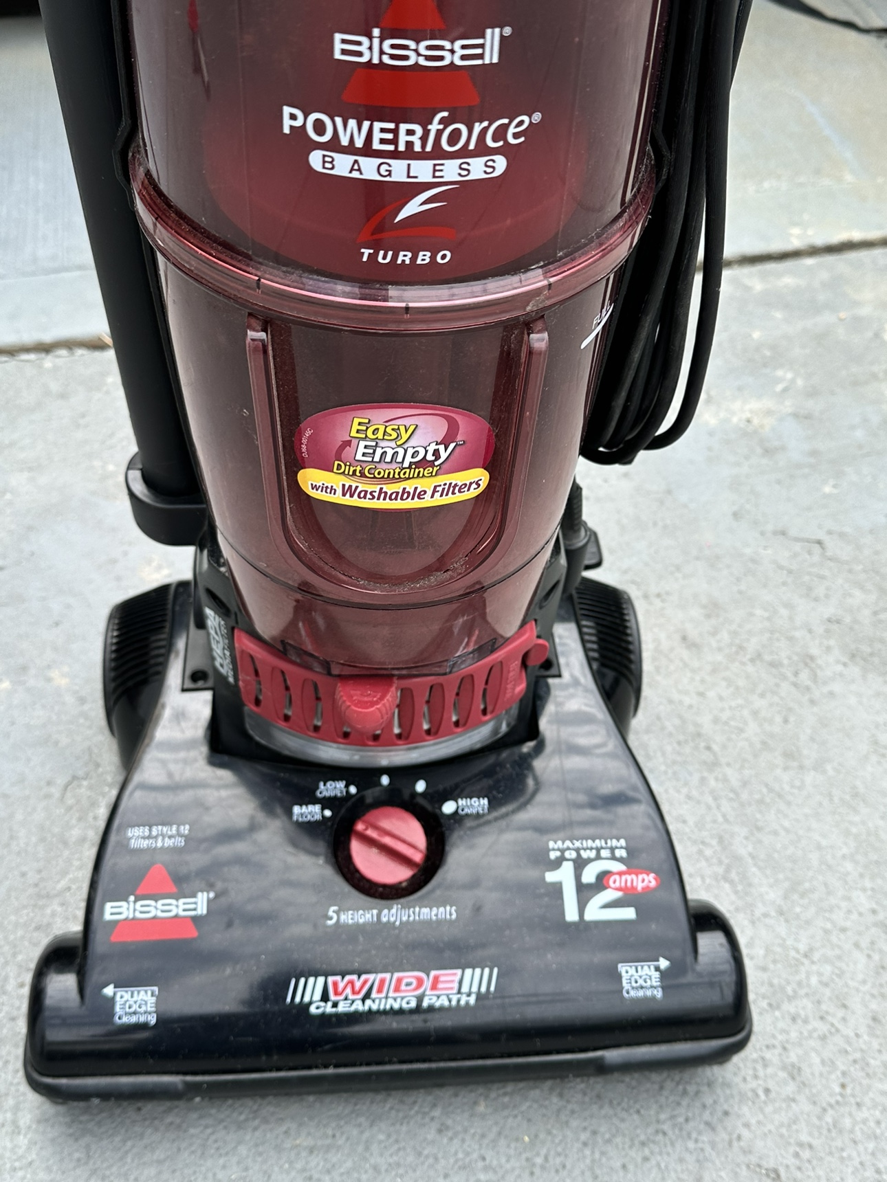 Bissell Powerforce Bagless Turbo Vacuum - photo 3