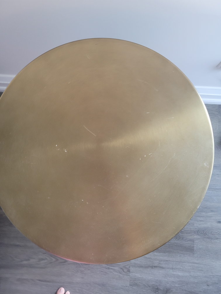 Gold Accent Table