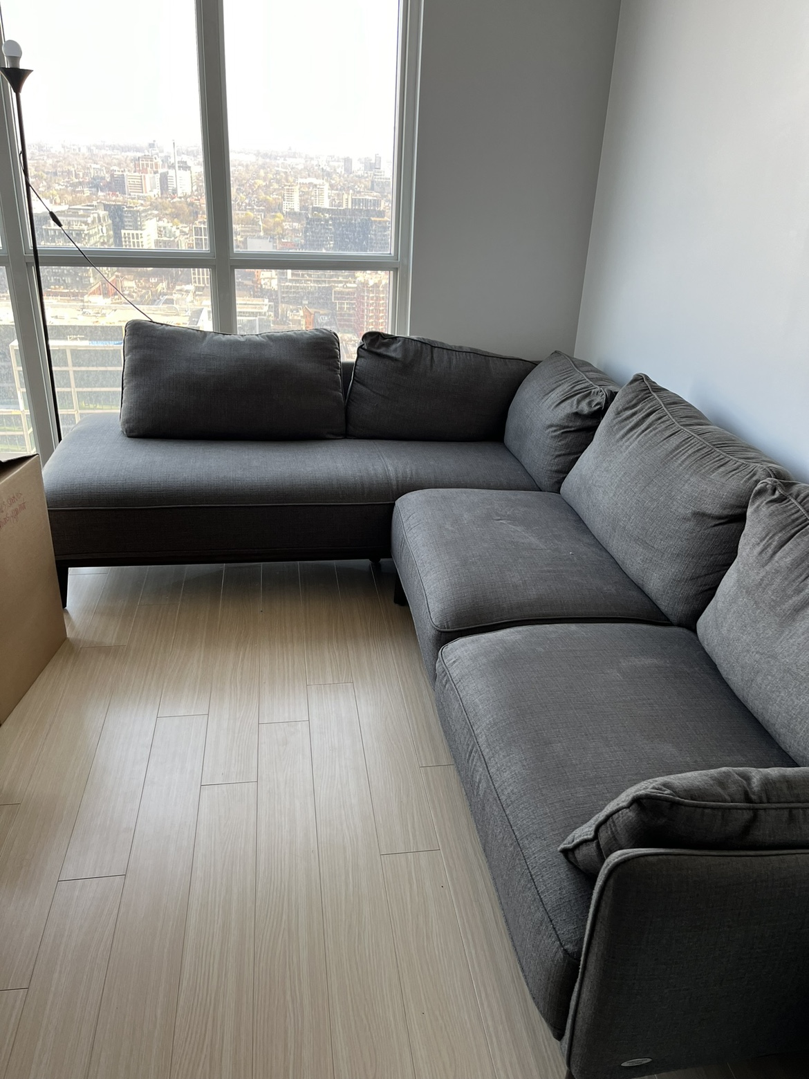 Sectional Sofa (The Brick Gena) - negotiable! Moving sale!