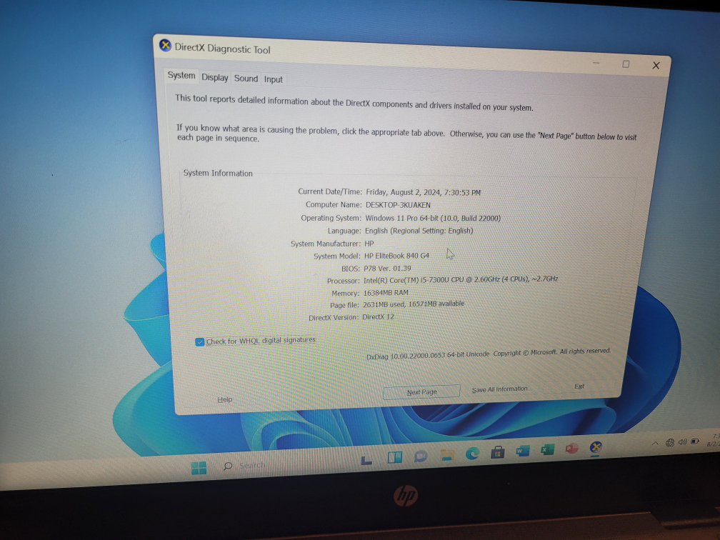 HP LAPTOP Elitebook 840 G4 core i5 - photo 4