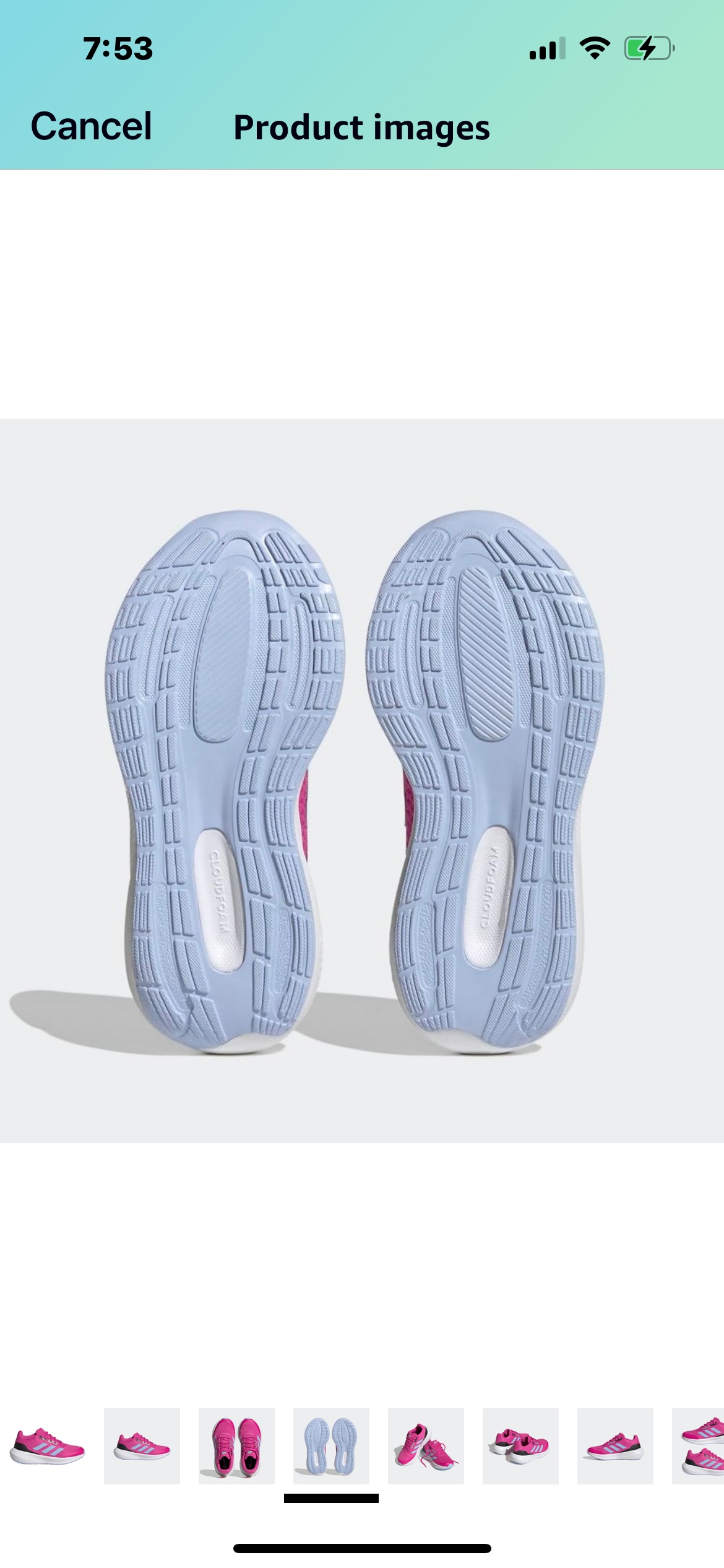 Adidas Runners - Girls size 12 - photo 2