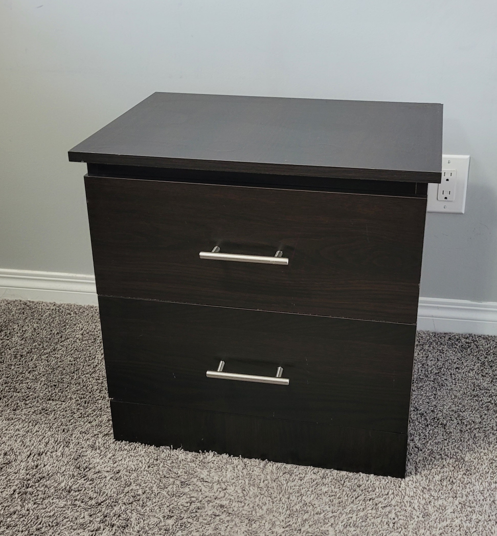 Two Drawer Nightstand