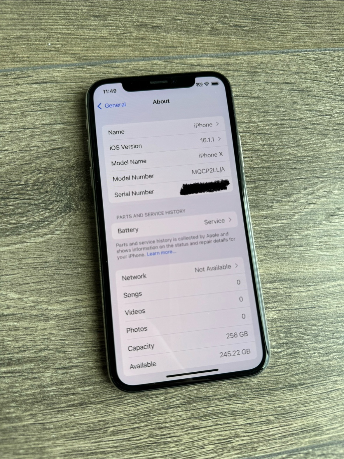 iPhone X [256GB, Used] image indicator(4)