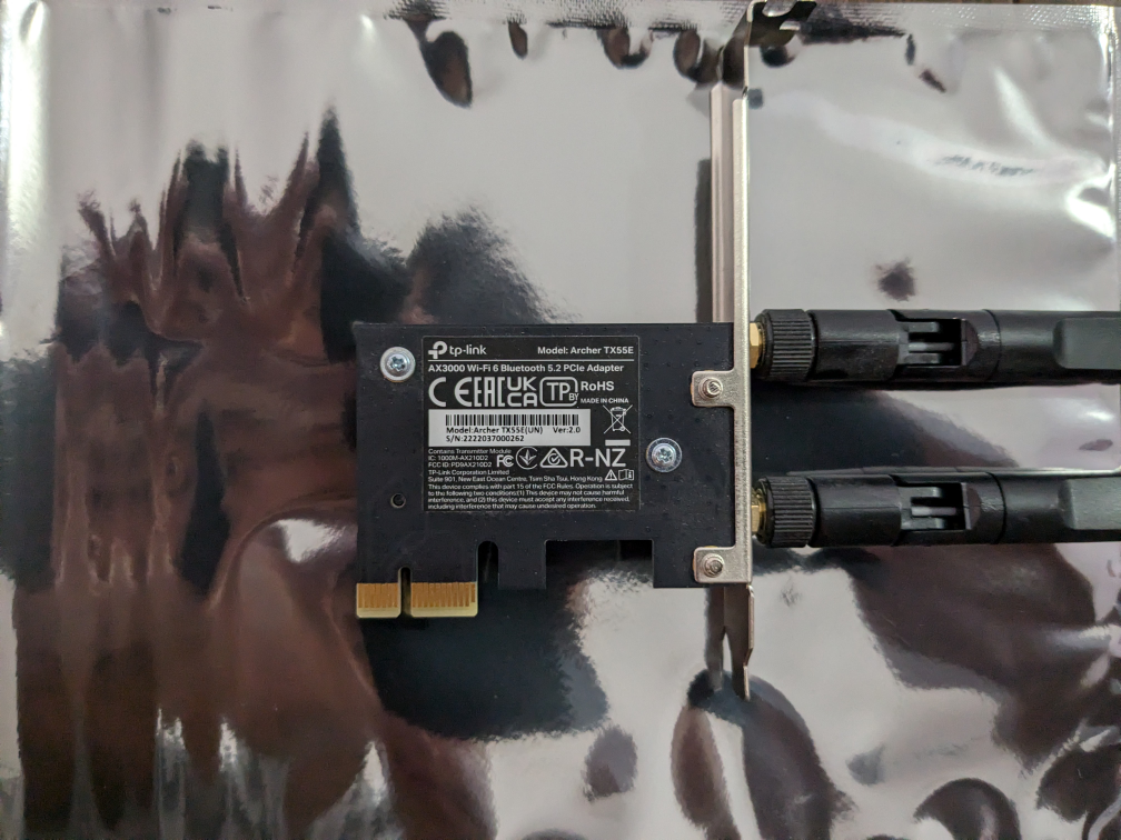 TP-Link Archer TX55E Wireless PCI-E Adapter image indicator(2)