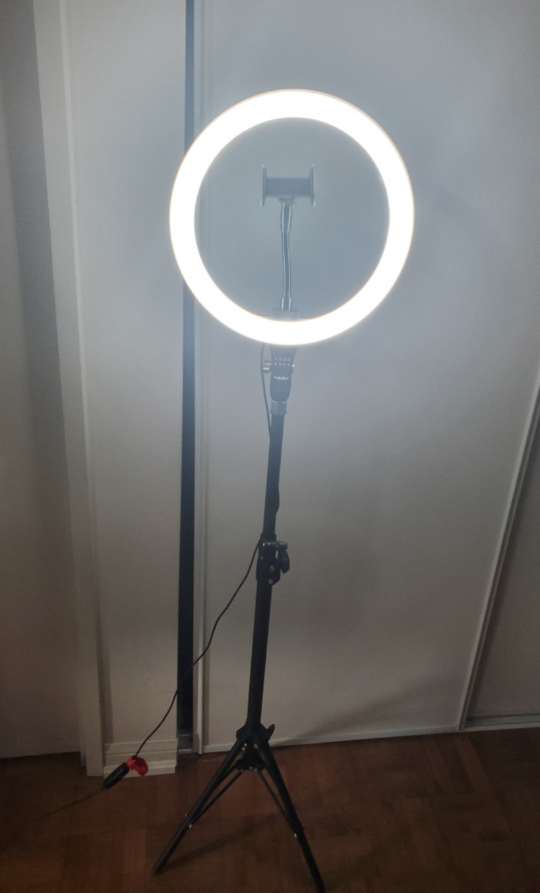 Selfie ring light with tripod stand - photo 4