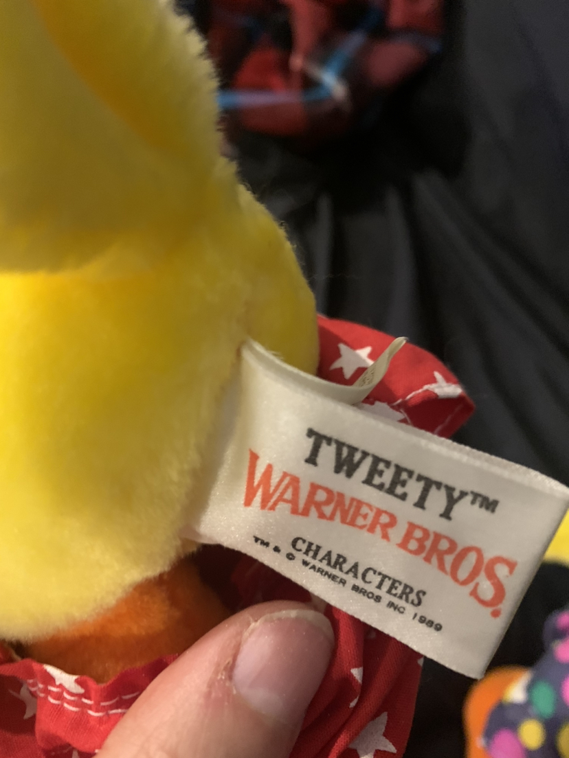 $20 both vintage 1989 tweety 9” - photo 5