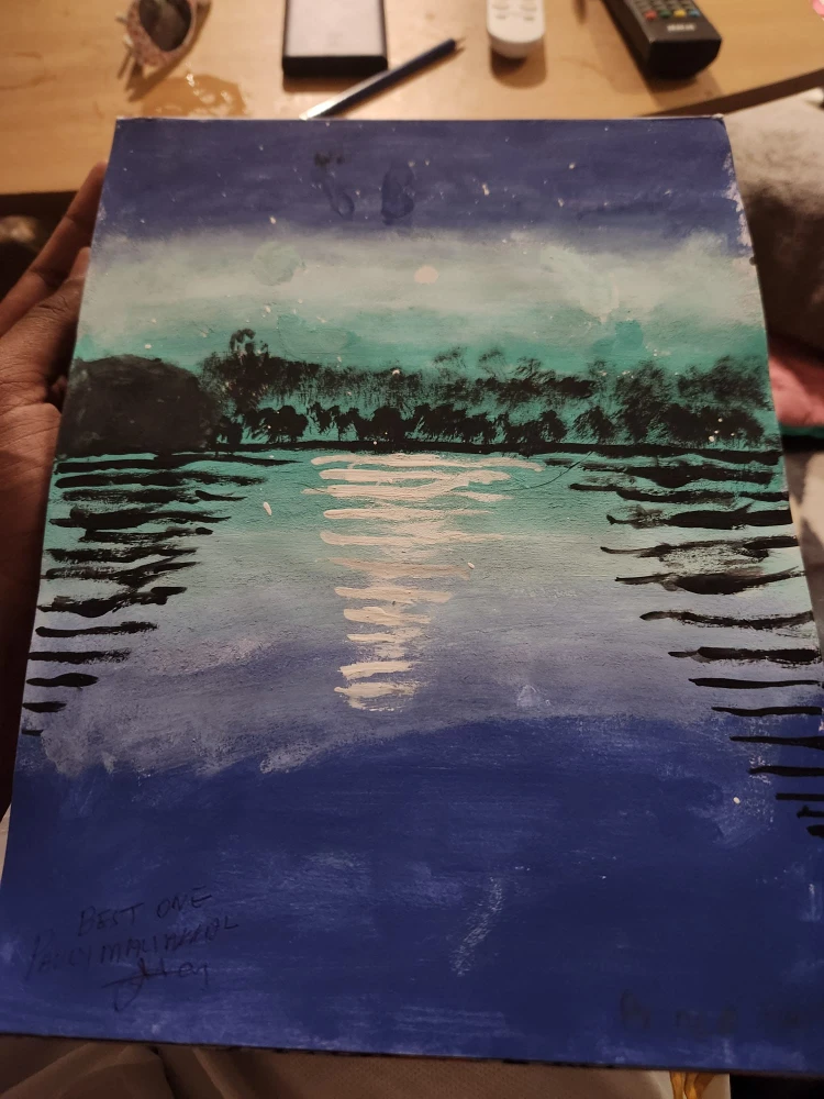 good painting night sky