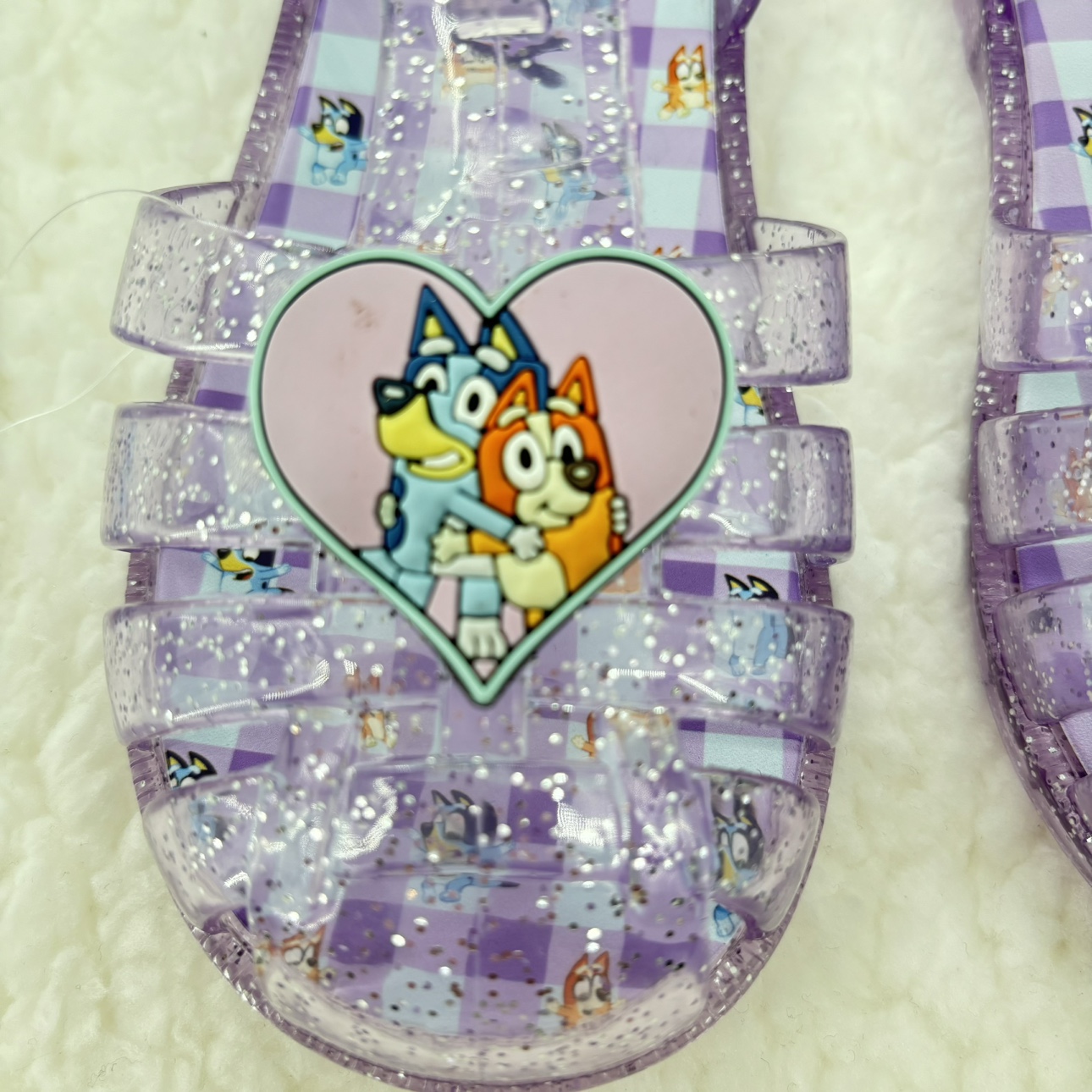 Bluey Toddler Girls Fisherman Jelly Sandals Size 11 NWOT - photo 5