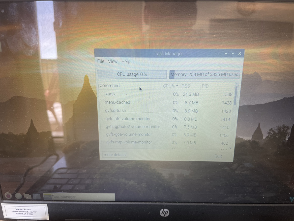 HP Laptop With Raspberry Pi 4 - photo 3