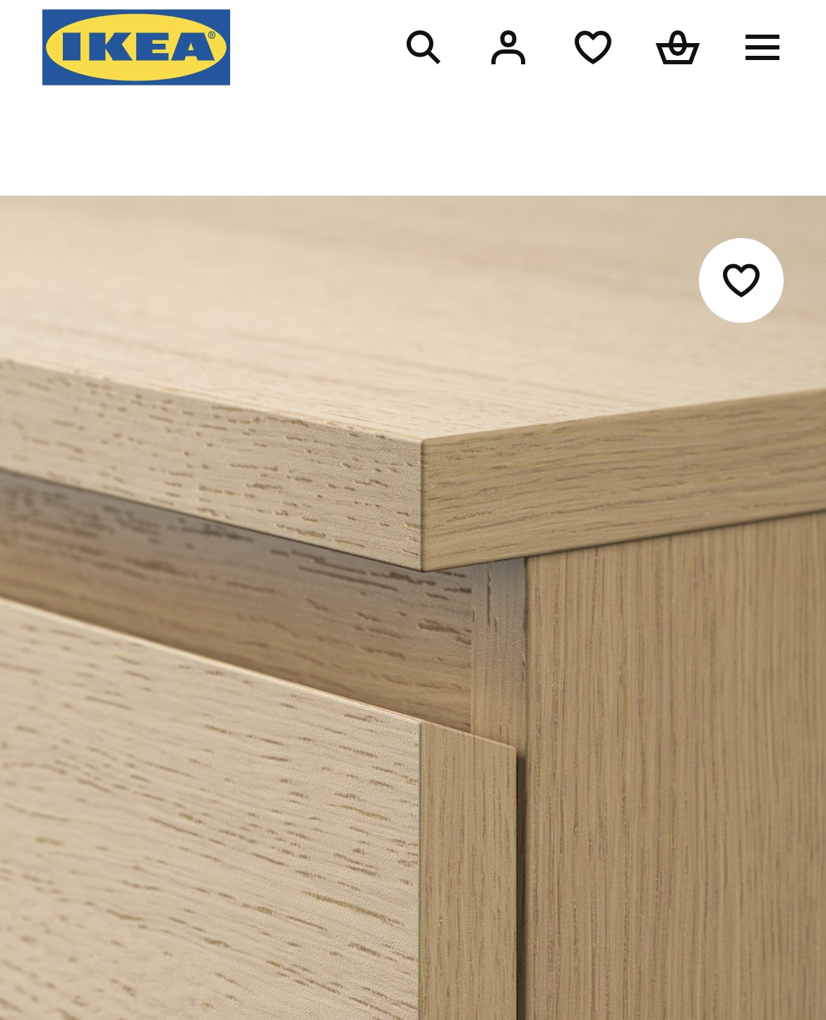 IKEA MALM 3-Drawer Chest brand NEW - In box - photo 3