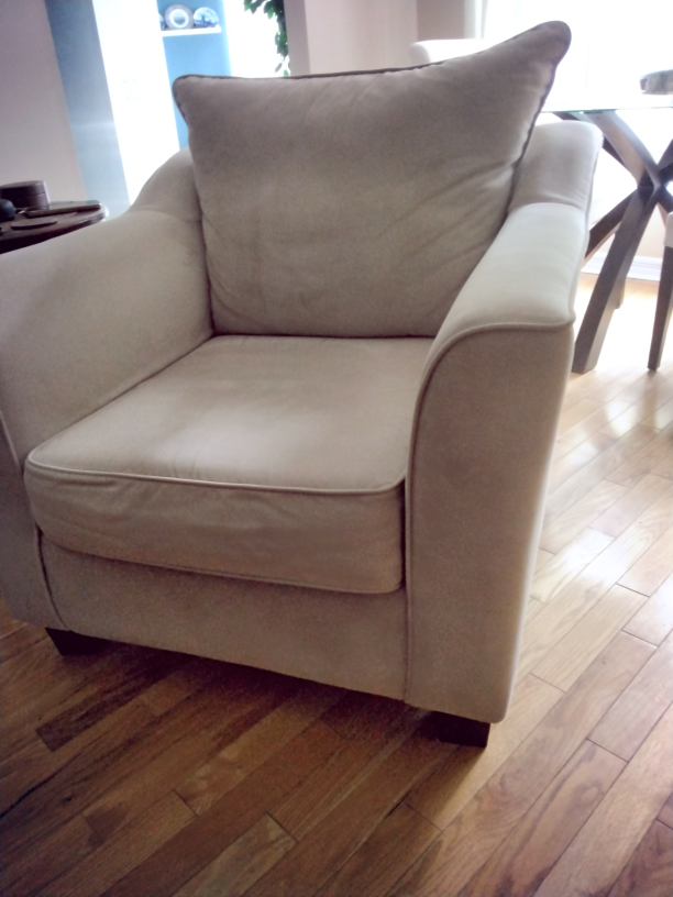 Loveseat, Armchair & End Table - photo 2