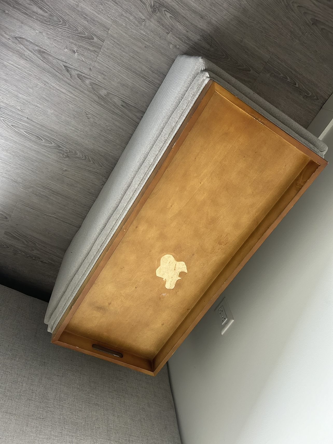 Ottoman + 2 smaller footrests with storage - photo 4