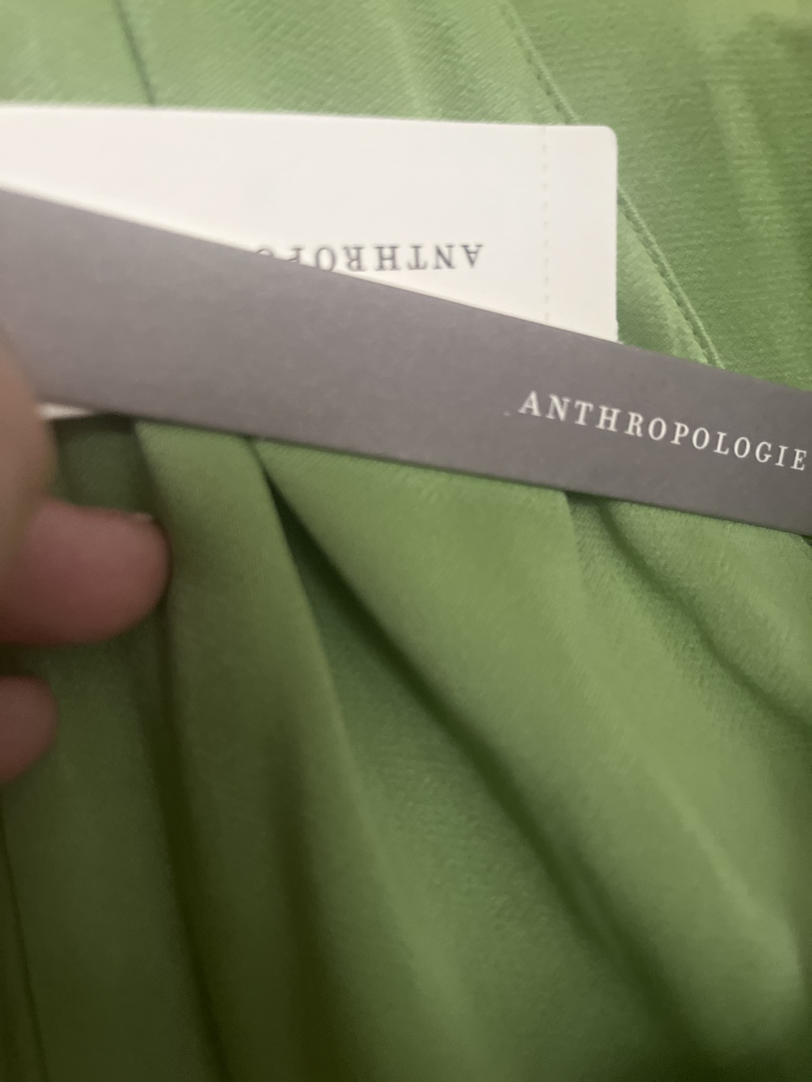 Emerald green anthropology dress size 12 - photo 3