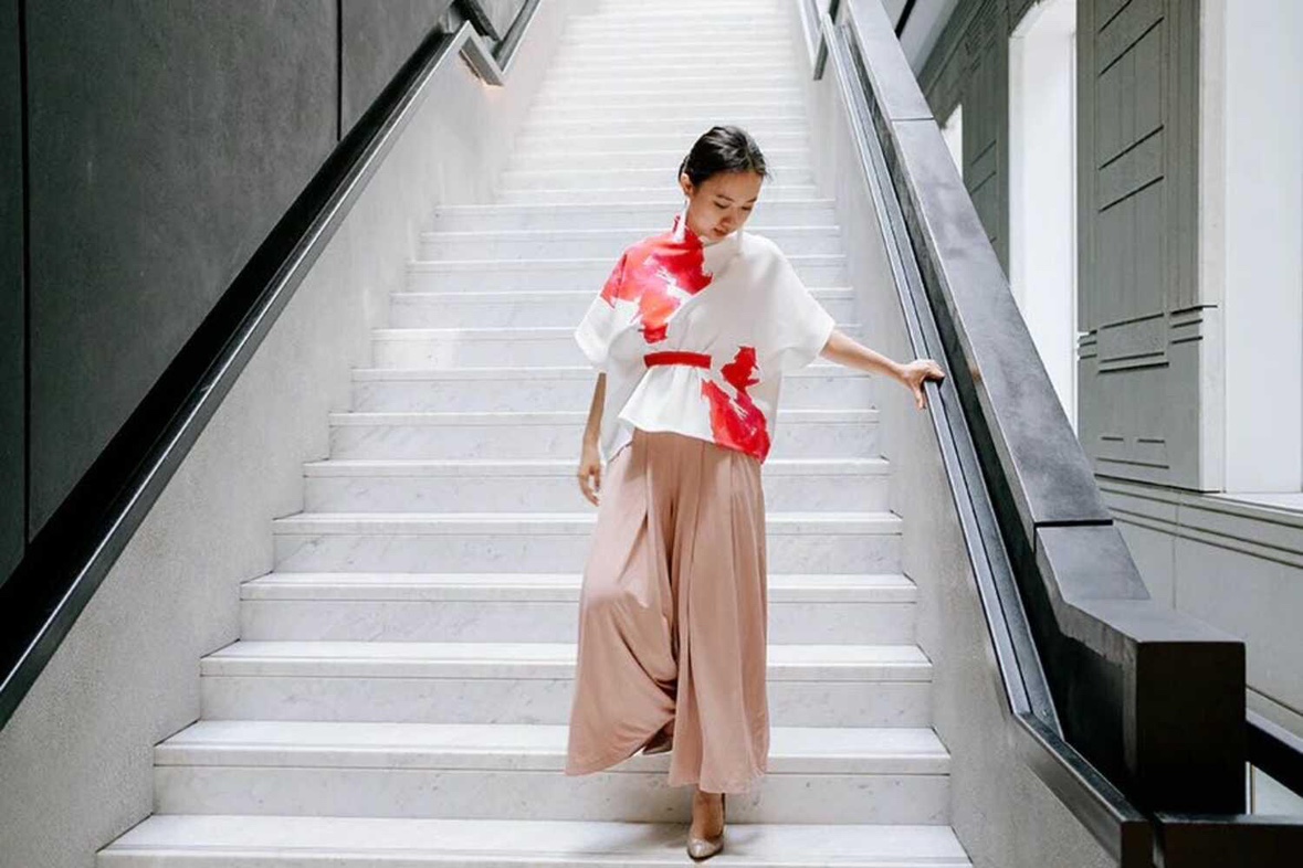 Singaporean designer “wearable art “ series ( free size ) image indicator(2)