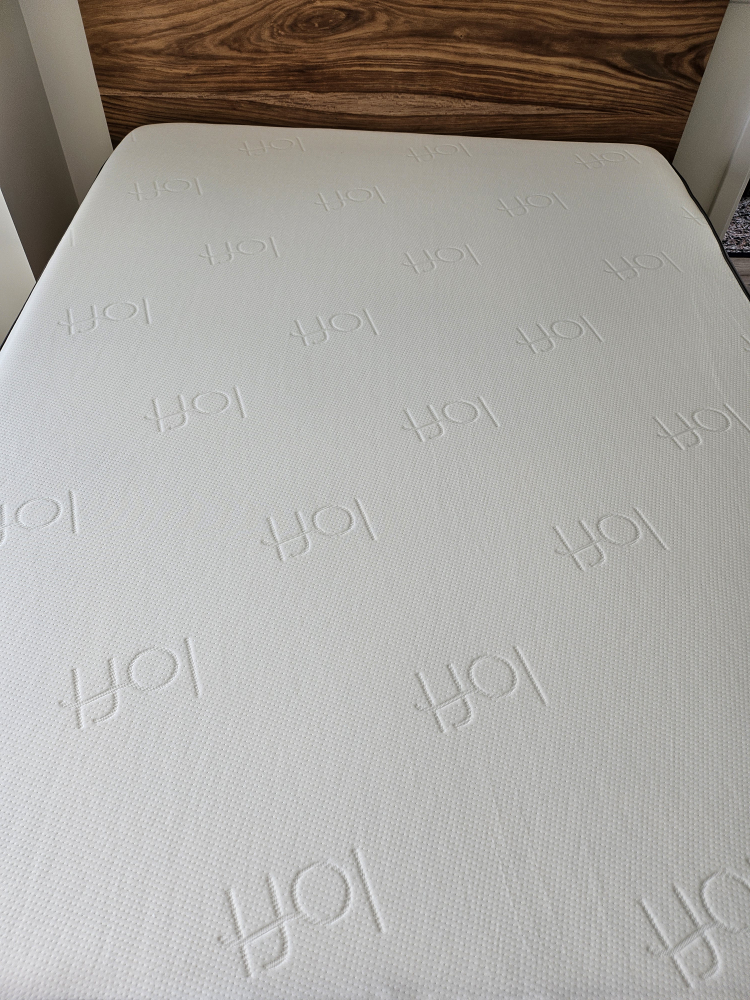 Queen size bed with matrass and bedside tables - photo 3