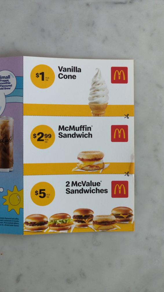 free McD coupons thumbnail