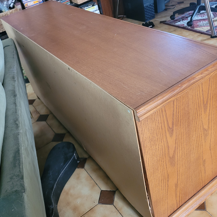 Wooden Cabinet with Doors #freecycle - photo 3