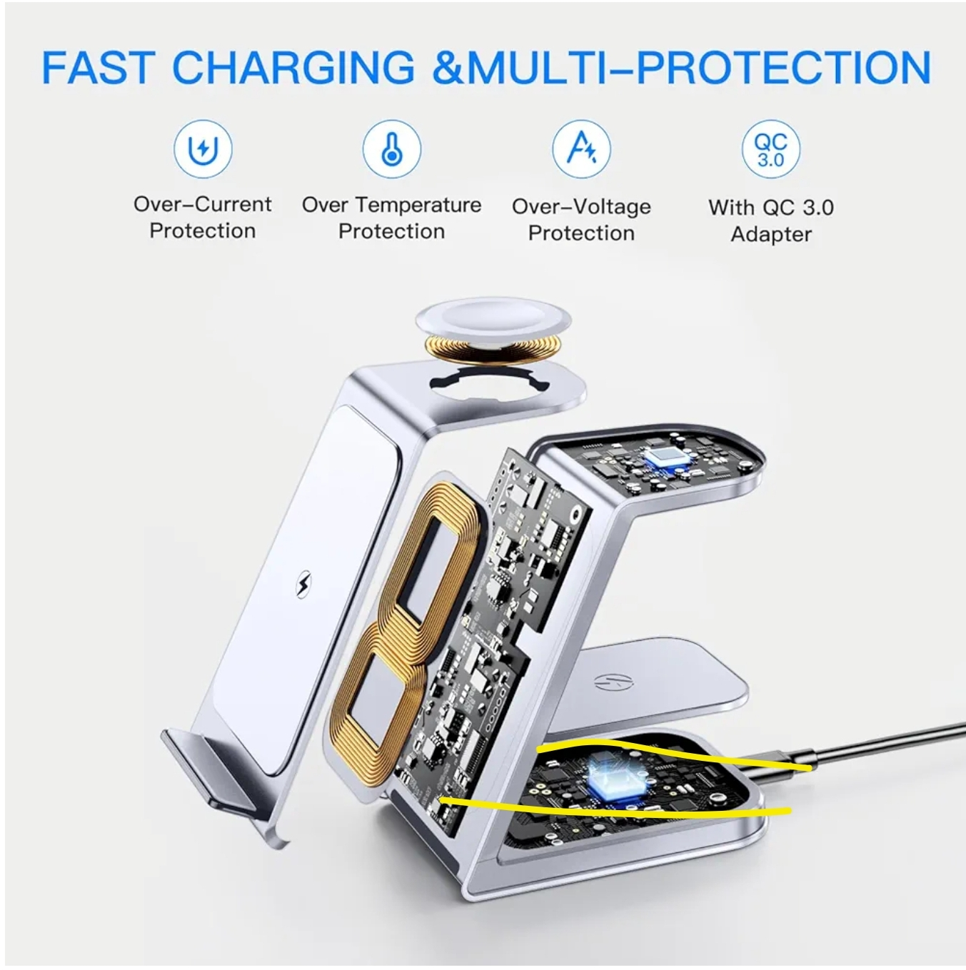 Wireless Charging Dock (15W fast wireless) - photo 4