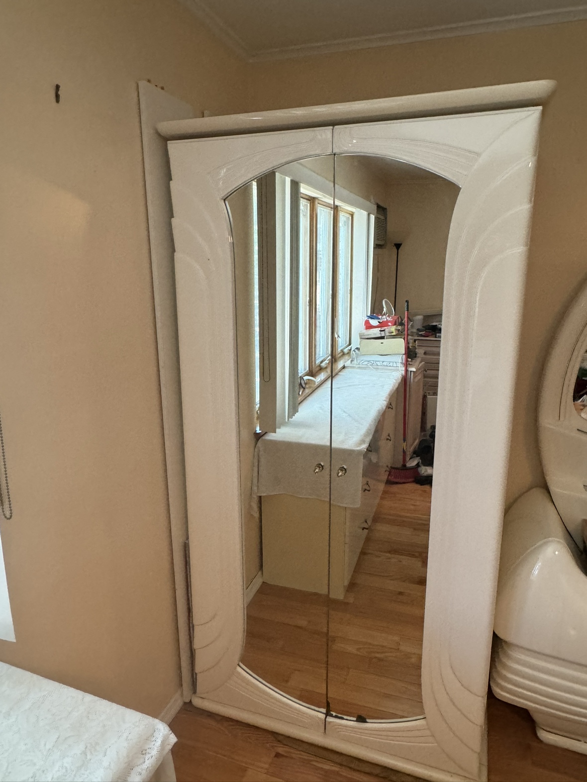 Mirrored Armoire