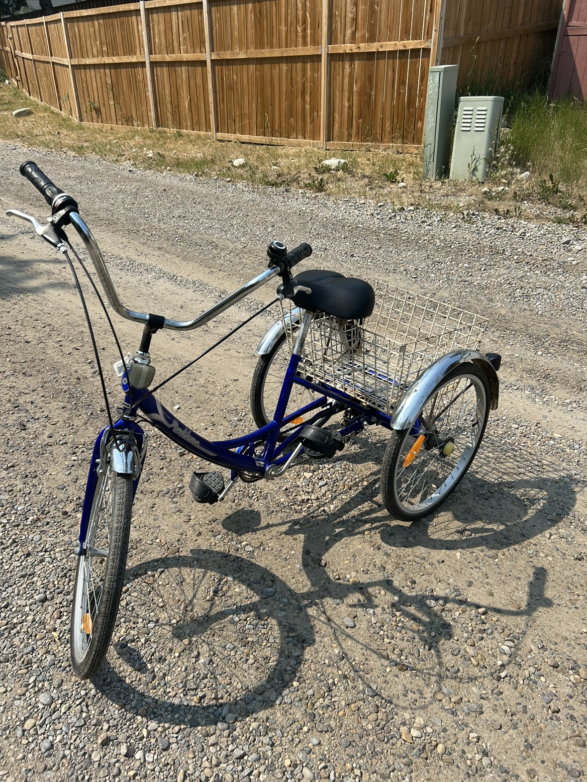 Parklane Adult Tricycle with Basket image indicator(4)