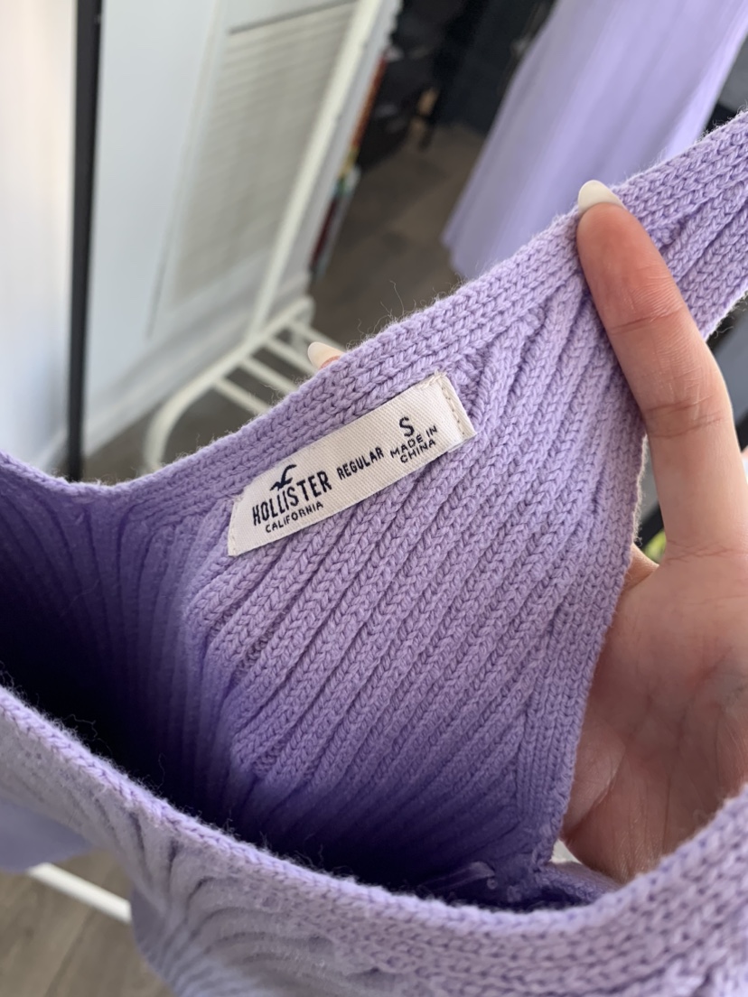 Hollister Purple Knit Dress 💜 image indicator(2)