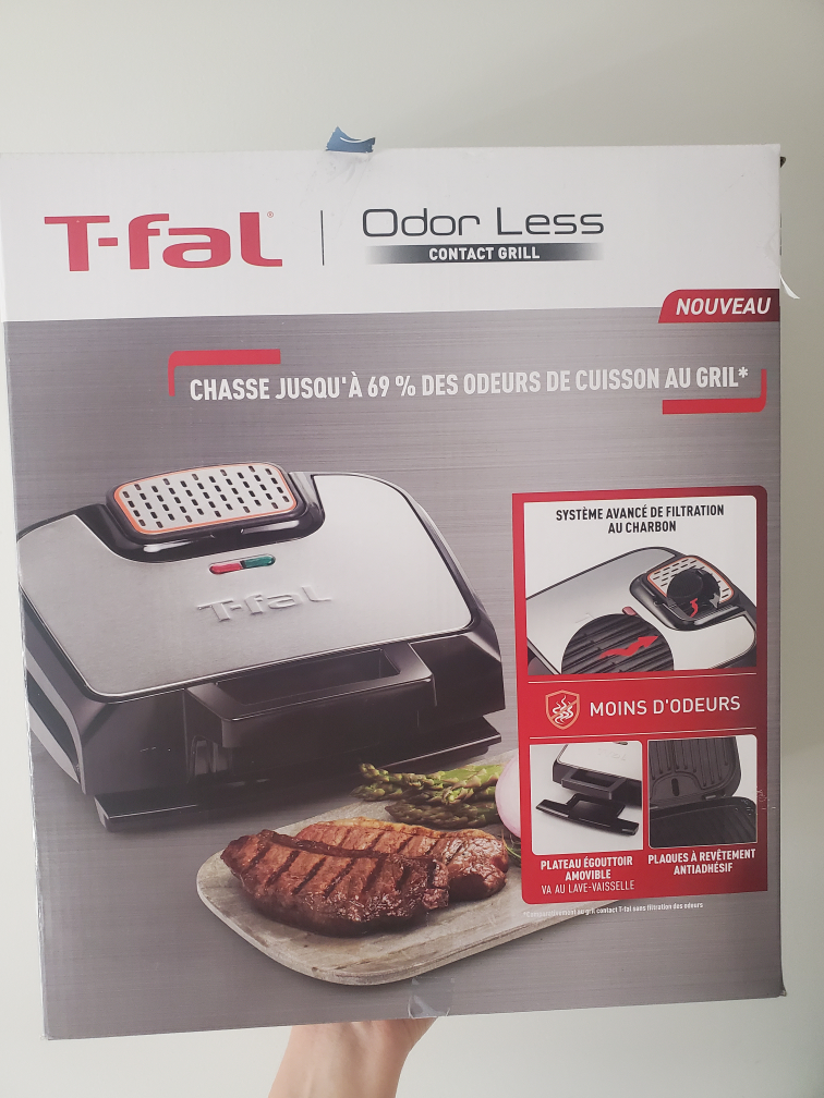 T-Fal Odor Less Contact Indoor Grill