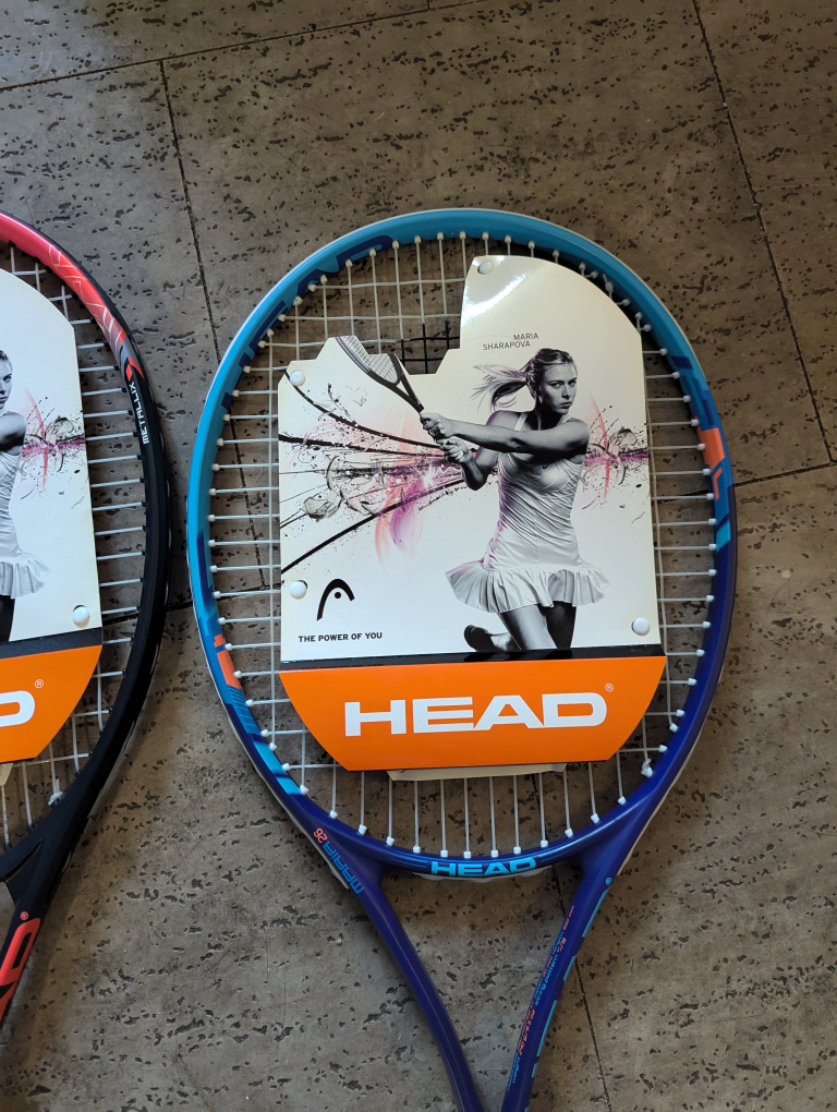 two brand new head tennis rackets image indicator(4)