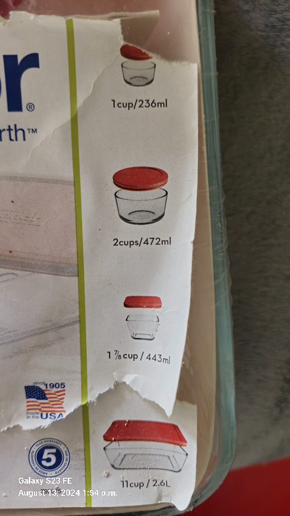NEW Anchor Glass Food Storage Containers - photo 2
