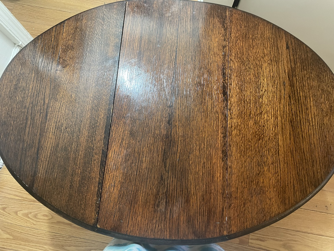 Antique Drop Leaf Table - photo 5