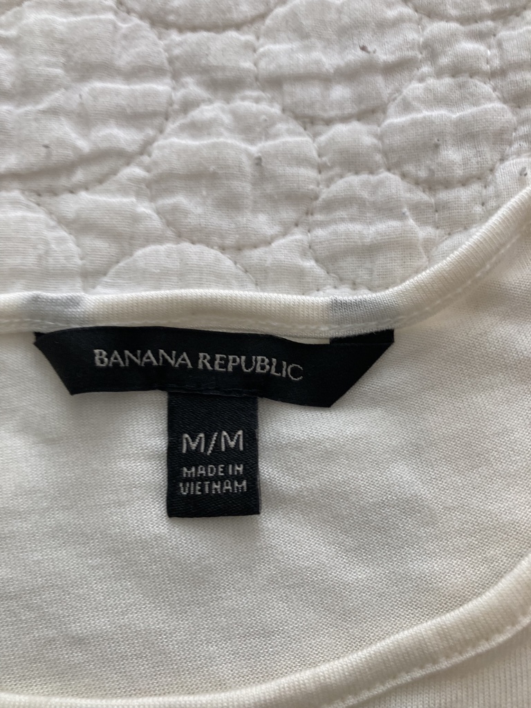 Banana Republic top with double frill image indicator(6)
