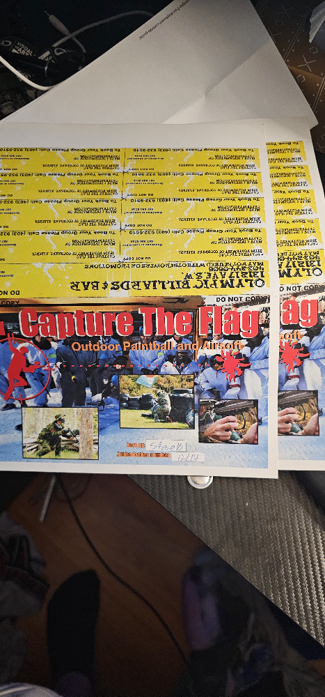 Paintball Passes