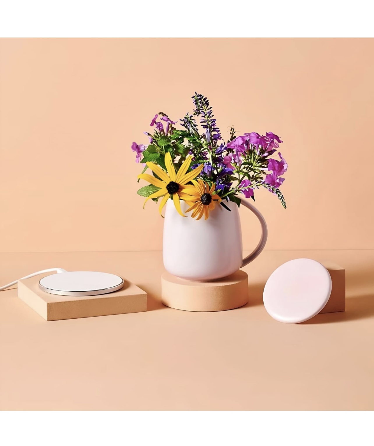 Tease Smart Heated Mug - Grey Lilac image indicator(4)