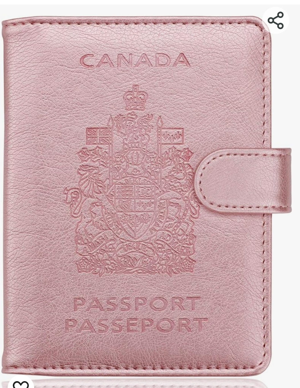 Passport Holder (pink and black) - photo 3