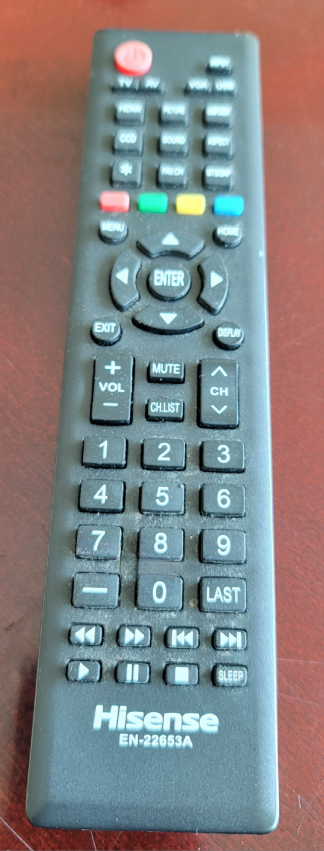 Hisense TV Remote EN-22653A image indicator(2)