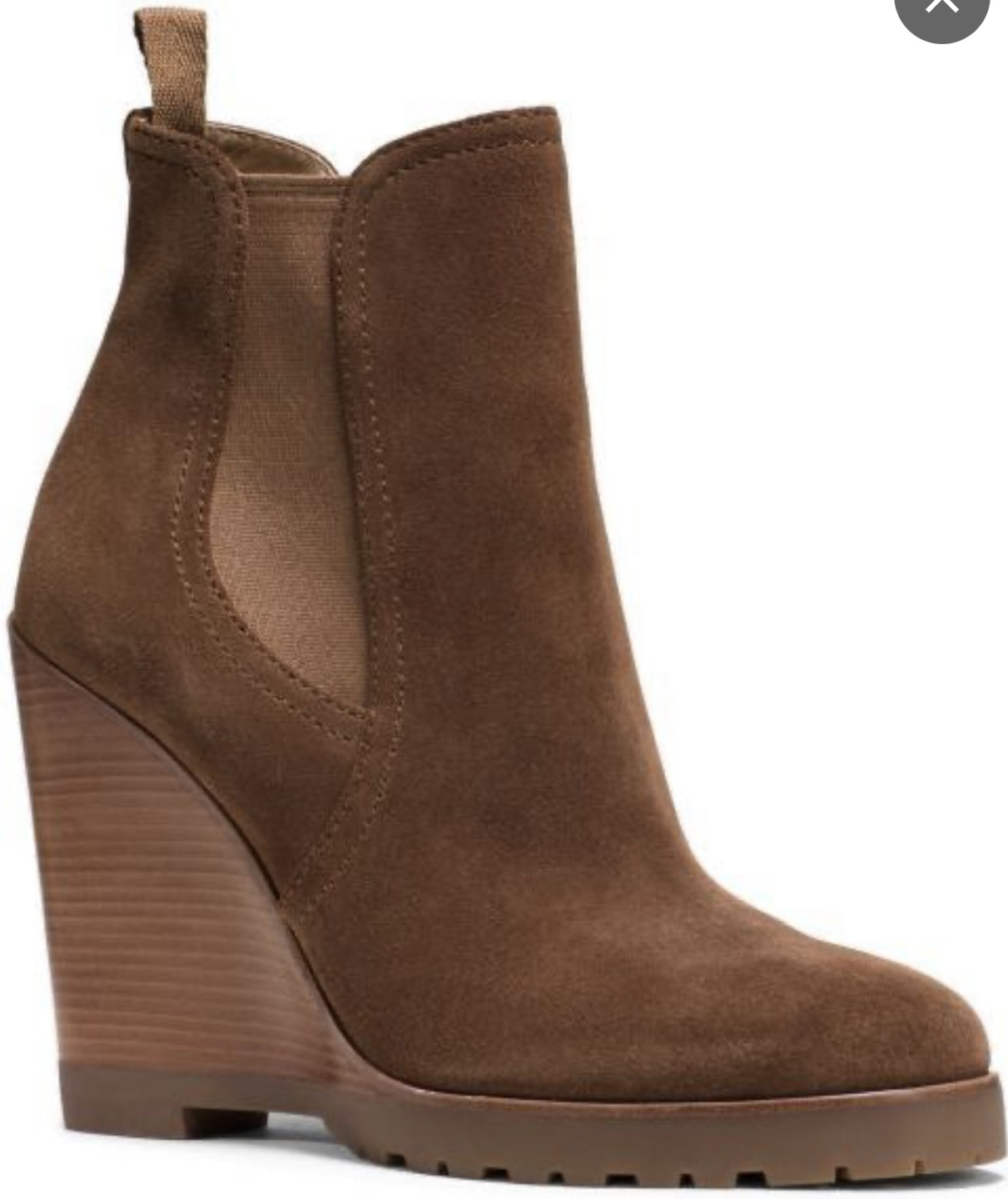 Michael Kors Women's Wedge Heel Chelsea Suede Boots image indicator(6)