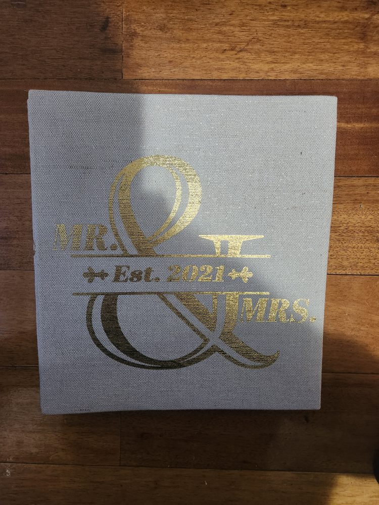 Mr & Mrs Photo Album