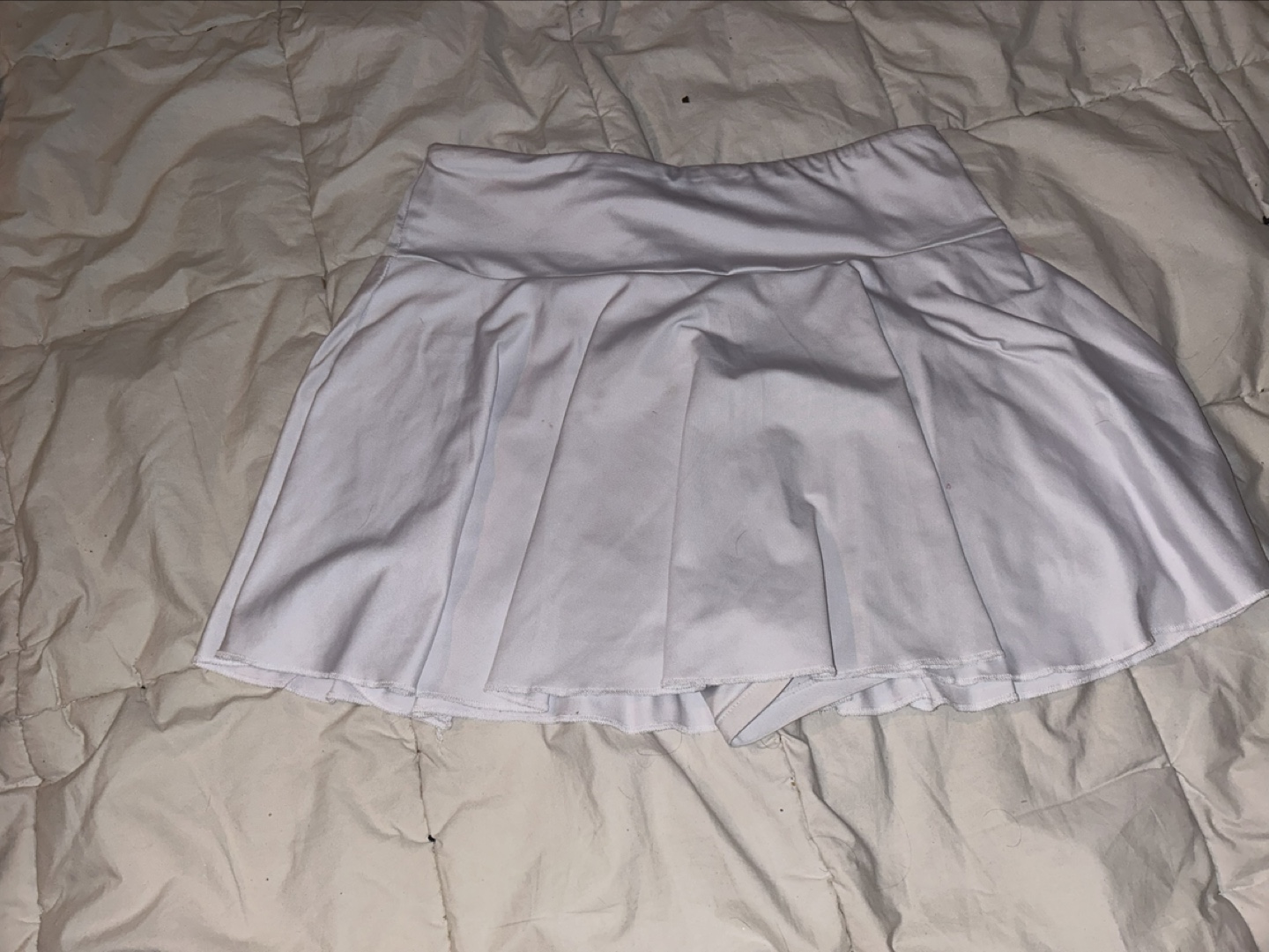 White Tennis Skirt